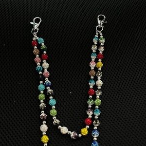 Colorful Beaded Wallet Chain